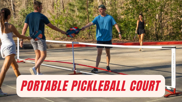 Rukket Sports Portable Pickleball Court