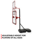 Pass Back Assist Basketball Rebounder & Ball Return