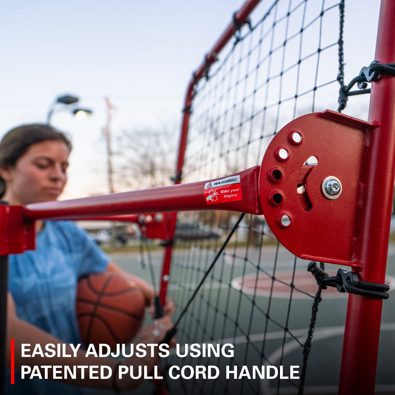 Pass Back Assist Basketball Rebounder & Ball Return