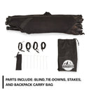 Hunting Blind 360° View Pop-Up Hub Style